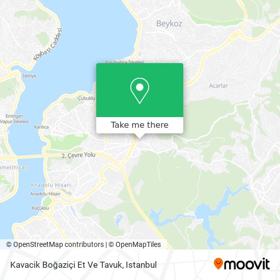 Kavacik Boğaziçi Et Ve Tavuk map
