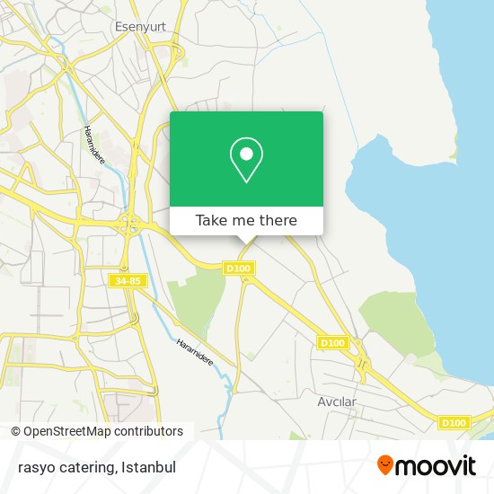 rasyo catering map