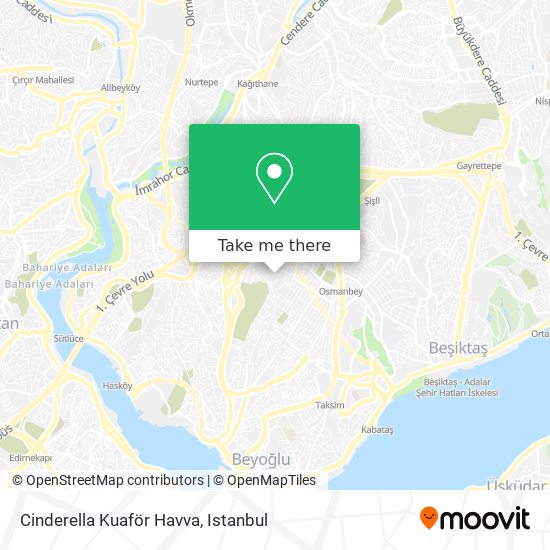 Cinderella Kuaför Havva map
