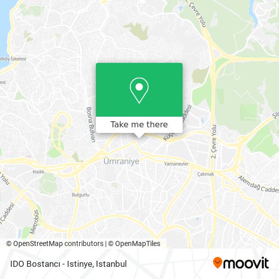IDO  Bostancı - Istinye map