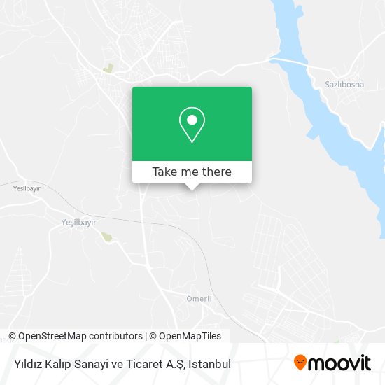 Yıldız Kalıp Sanayi ve Ticaret A.Ş map