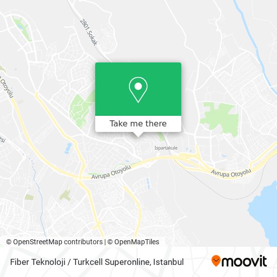 Fiber Teknoloji / Turkcell Superonline map