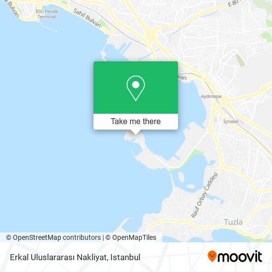 Erkal Uluslararası Nakliyat map