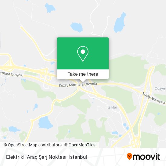 Elektrikli Araç Şarj Noktası map