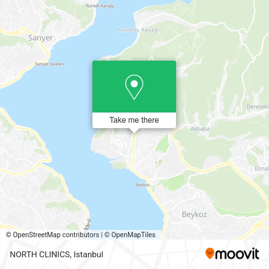 NORTH CLINICS map