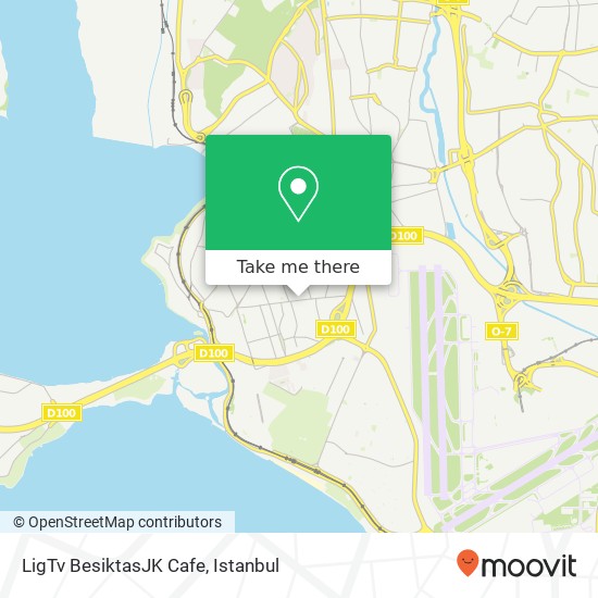 LigTv BesiktasJK Cafe map