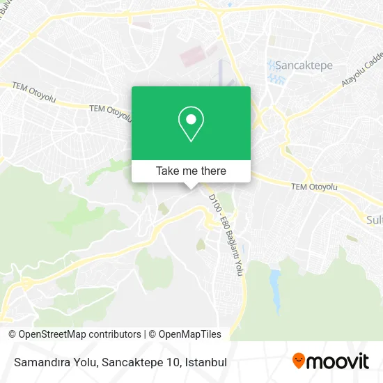 Samandıra Yolu, Sancaktepe 10 map