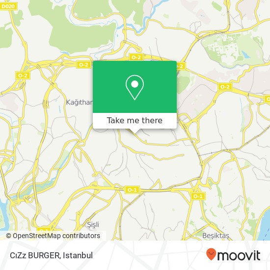 CıZz BURGER map