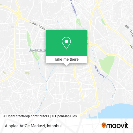 Alpplas Ar-Ge Merkezi map