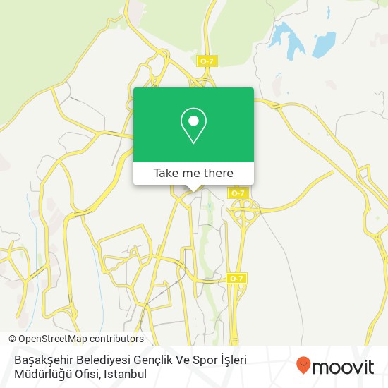 Başakşehir Belediyesi Gençlik Ve Spor İşleri  Müdürlüğü Ofisi map