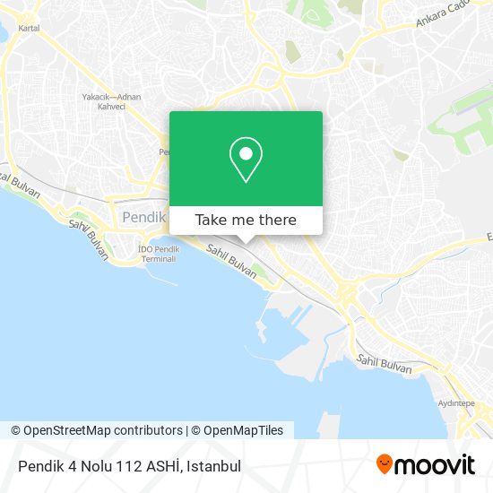 Pendik 4 Nolu 112 ASHİ map