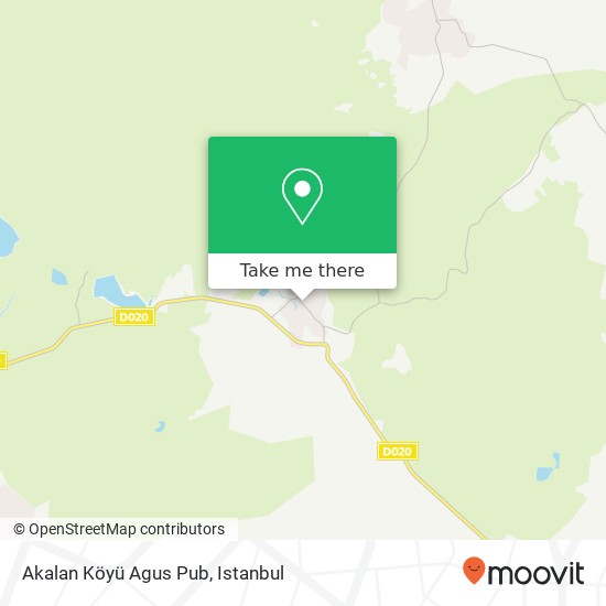 Akalan Köyü Agus Pub map