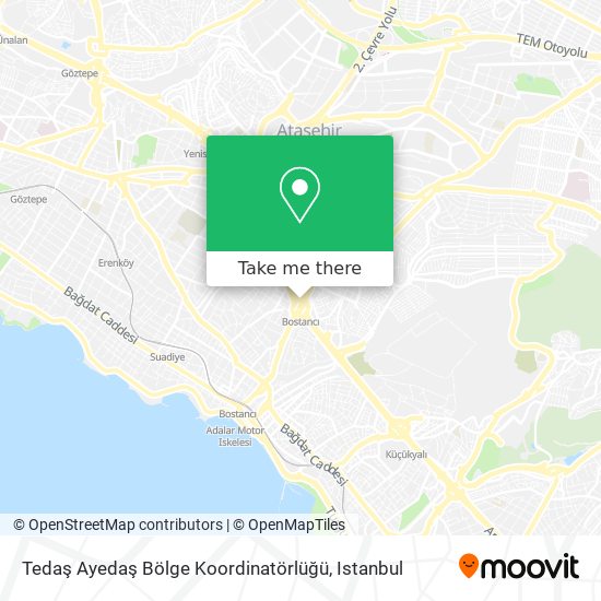 Tedaş Ayedaş Bölge Koordinatörlüğü map