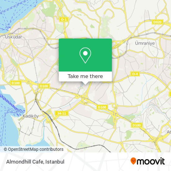 Almondhill Cafe map
