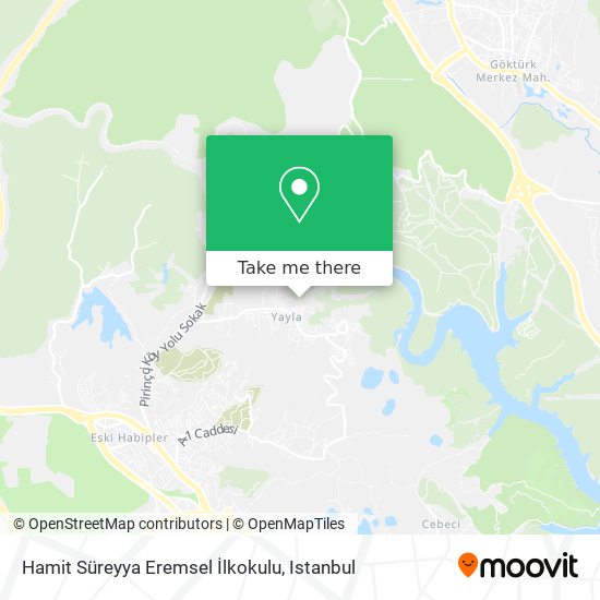 Hamit Süreyya Eremsel İlkokulu map