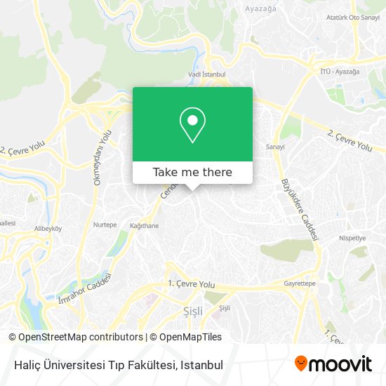 Haliç Üniversitesi Tıp Fakültesi map