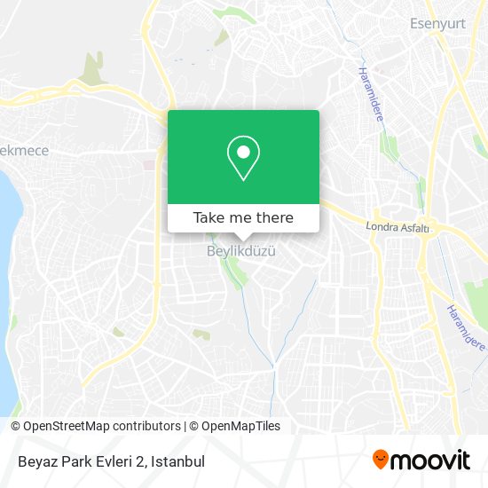 Beyaz Park Evleri 2 map