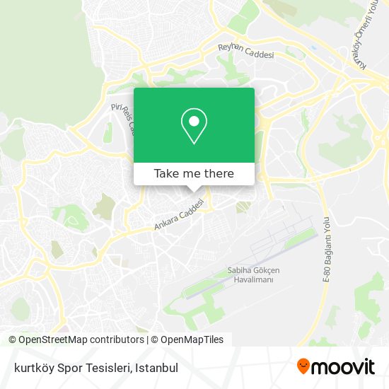 kurtköy Spor Tesisleri map
