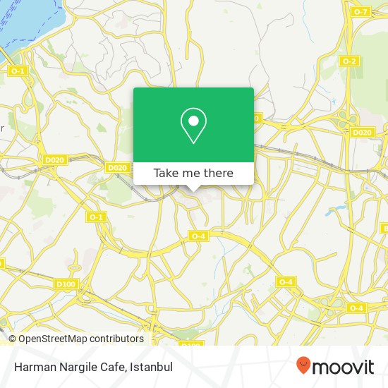 Harman Nargile Cafe map