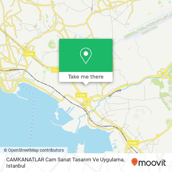 CAMKANATLAR Cam Sanat Tasarım Ve Uygulama map