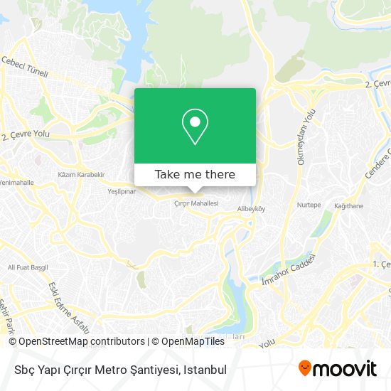 Sbç Yapı Çırçır Metro Şantiyesi map