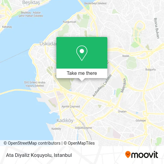 Ata Diyaliz Koşuyolu map