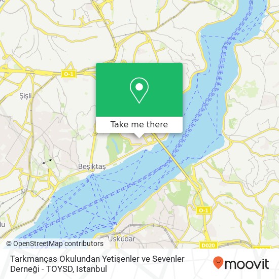 Tarkmanças Okulundan Yetişenler ve Sevenler Derneği - TOYSD map