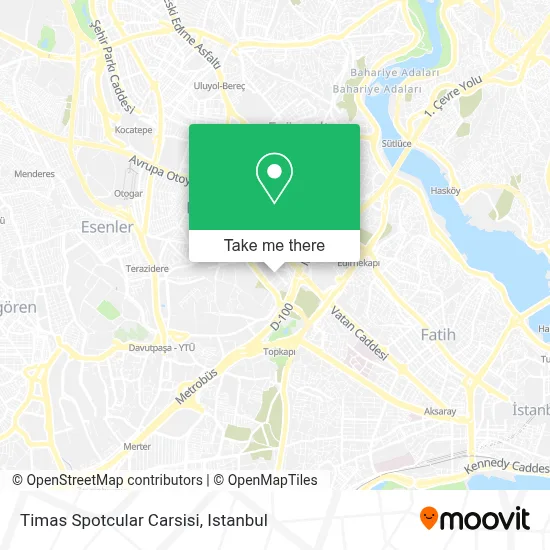 Timas Spotcular Carsisi map