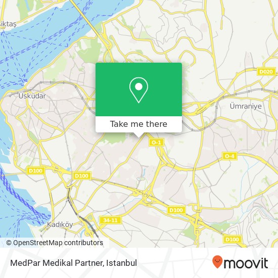 MedPar Medikal Partner map