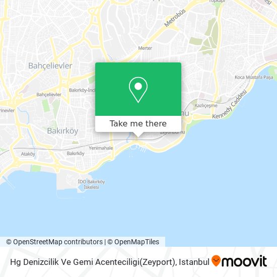 Hg Denizcilik Ve Gemi Acenteciligi(Zeyport) map