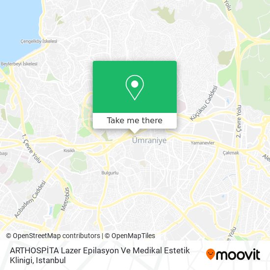 ARTHOSPİTA Lazer Epilasyon Ve Medikal Estetik Klinigi map