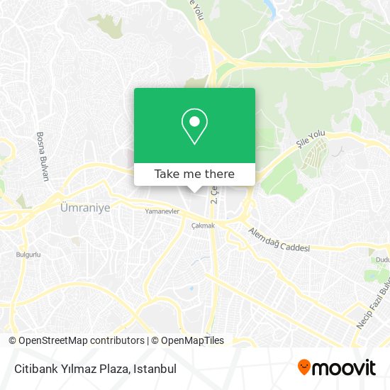Citibank Yılmaz Plaza map