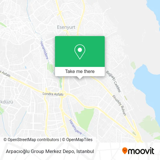 Arpacıoğlu Group Merkez Depo map