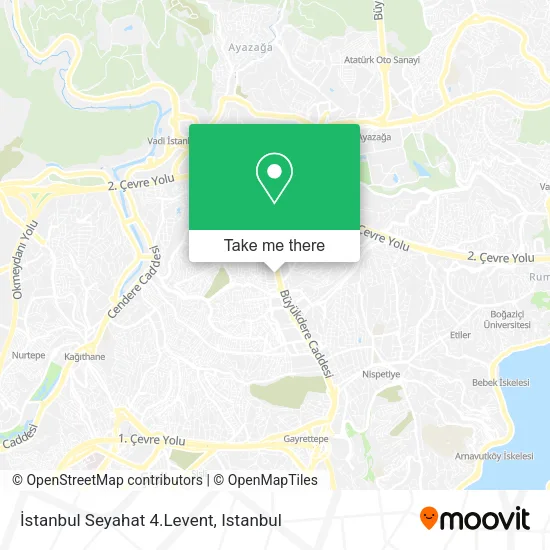 İstanbul Seyahat 4.Levent map