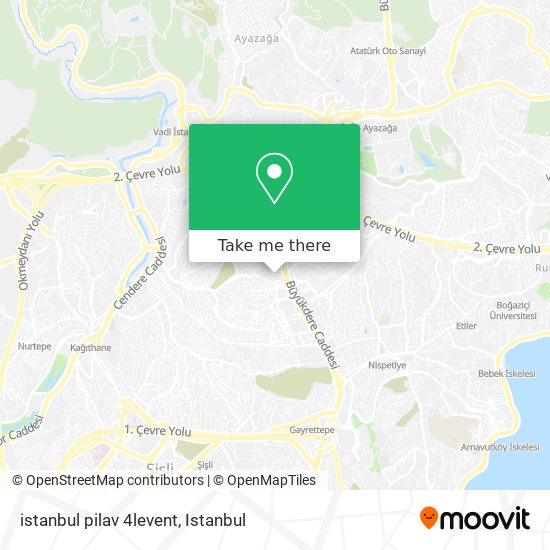 istanbul pilav 4levent map