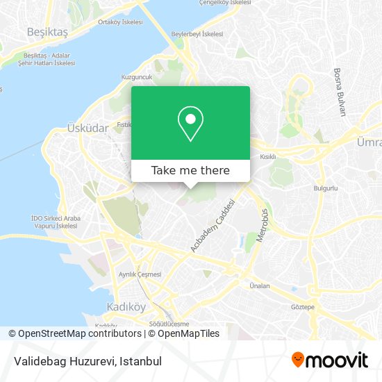 Validebag Huzurevi map