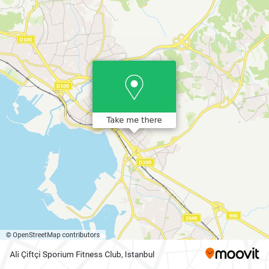 Ali Çiftçi Sporium Fitness Club map