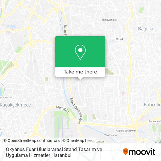 Okyanus Fuar Uluslararasi Stand Tasarim ve Uygulama Hizmetleri map