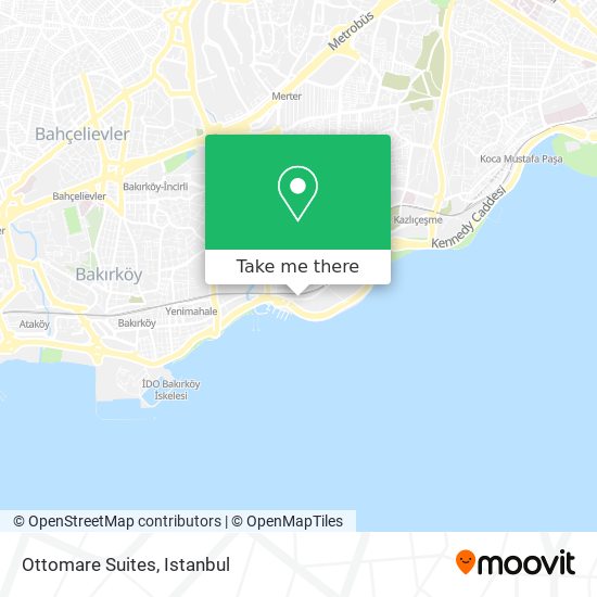 Ottomare Suites map