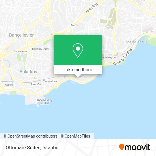 Ottomare Suites map