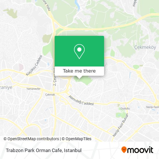 Trabzon Park Orman Cafe map