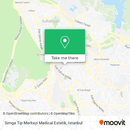 Simge Tıp Merkezi Medical Estetik map