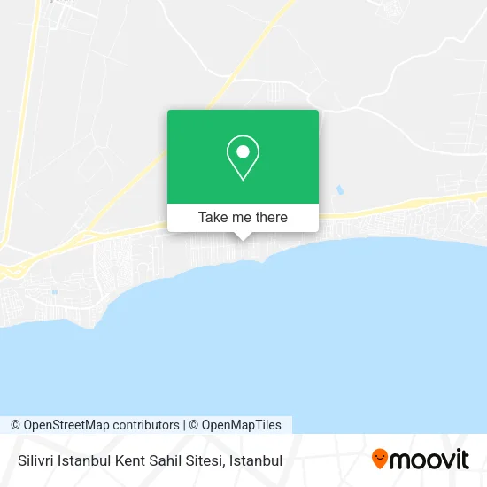 Silivri Istanbul Kent Sahil Sitesi map