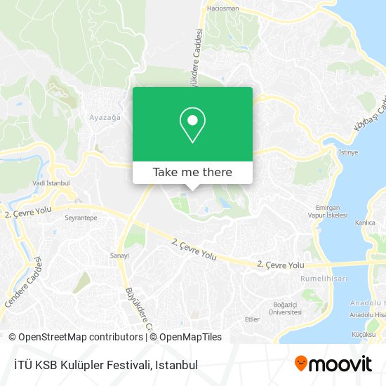 İTÜ KSB Kulüpler Festivali map