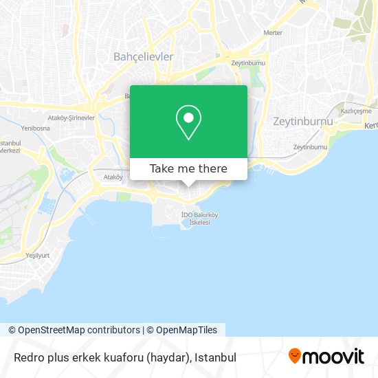 Redro plus erkek kuaforu (haydar) map