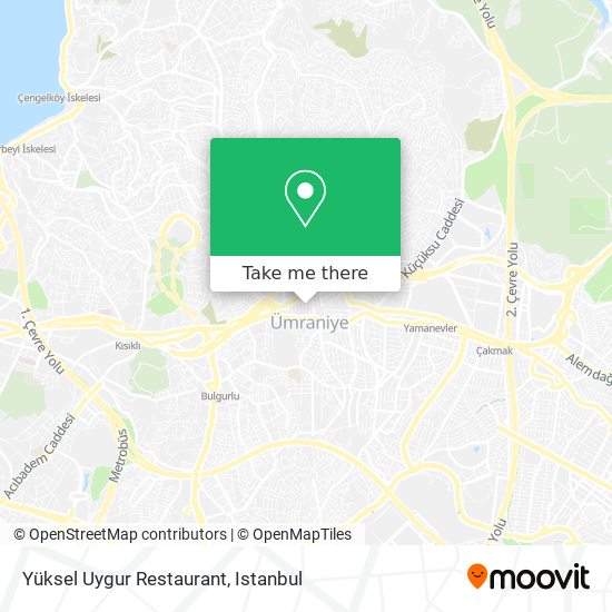 Yüksel Uygur Restaurant map
