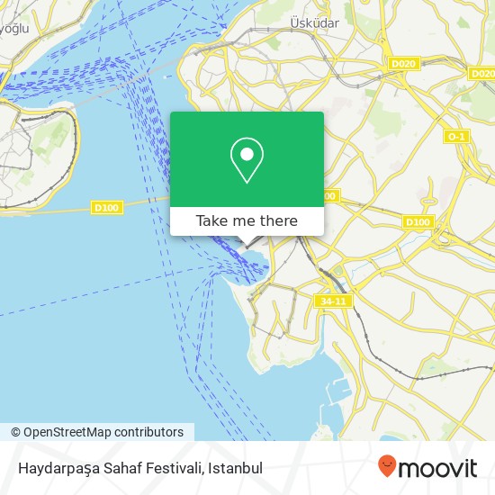 Haydarpaşa Sahaf Festivali map