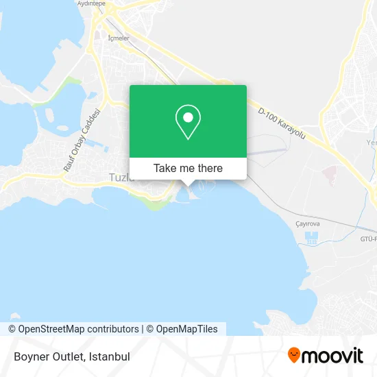 Boyner Outlet map