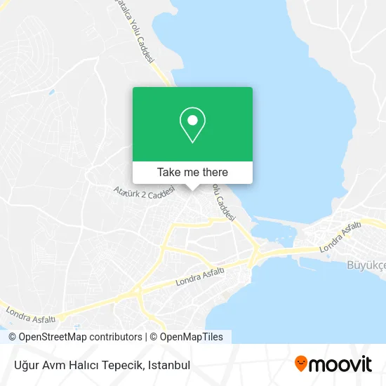 Uğur Avm Halıcı Tepecik map