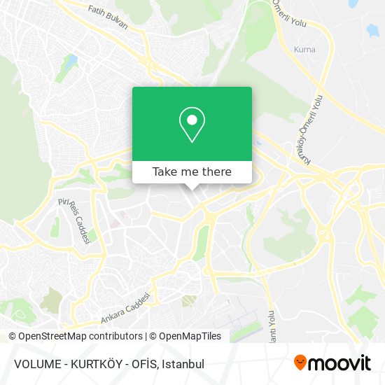 VOLUME - KURTKÖY - OFİS map